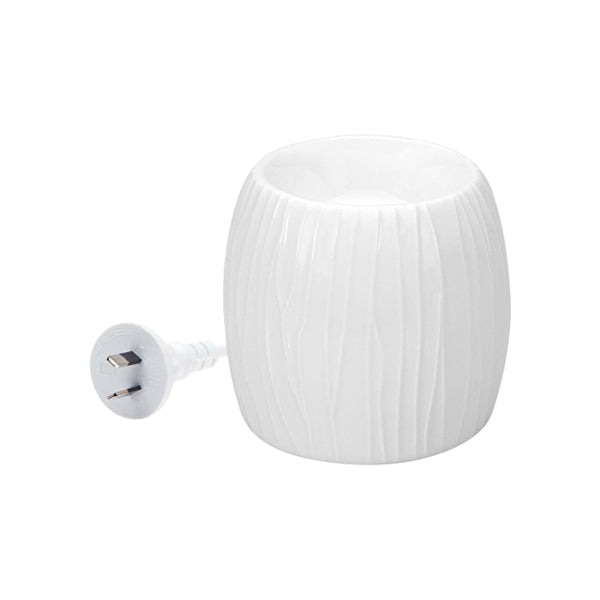 Aromamatic Products Aromamatic Wax Melt Electric Warmer White Textured (suitable for Wax Melts & Essential Oils)