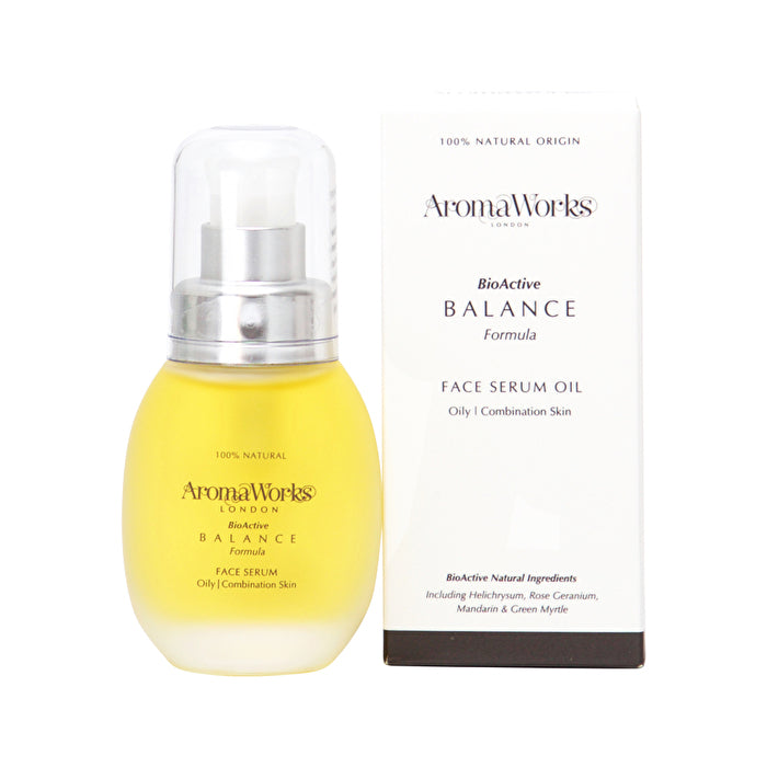 AromaWorks Face Serum Oil Bioactive Balance Formula 30ml