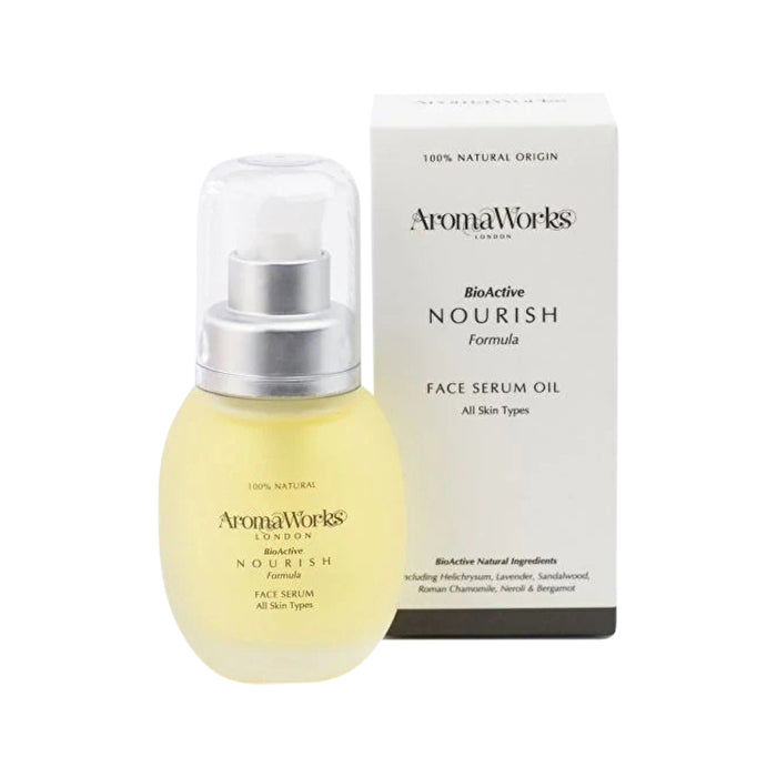 AromaWorks Face Serum Oil Bioactive Nourish Formula 30ml