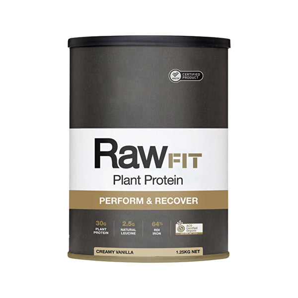 Amazonia Raw FIT Plant Protein Perform & Recover Creamy Vanilla 1.25kg
