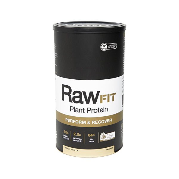 Amazonia Raw FIT Plant Protein Perform & Recover Creamy Vanilla 500g