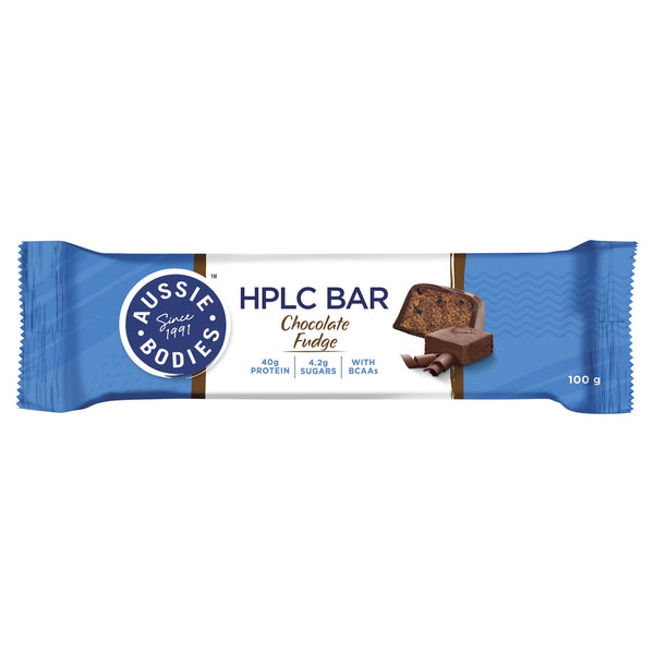 Aussie Bodies HPLC Bar Chocolate 100g x 12