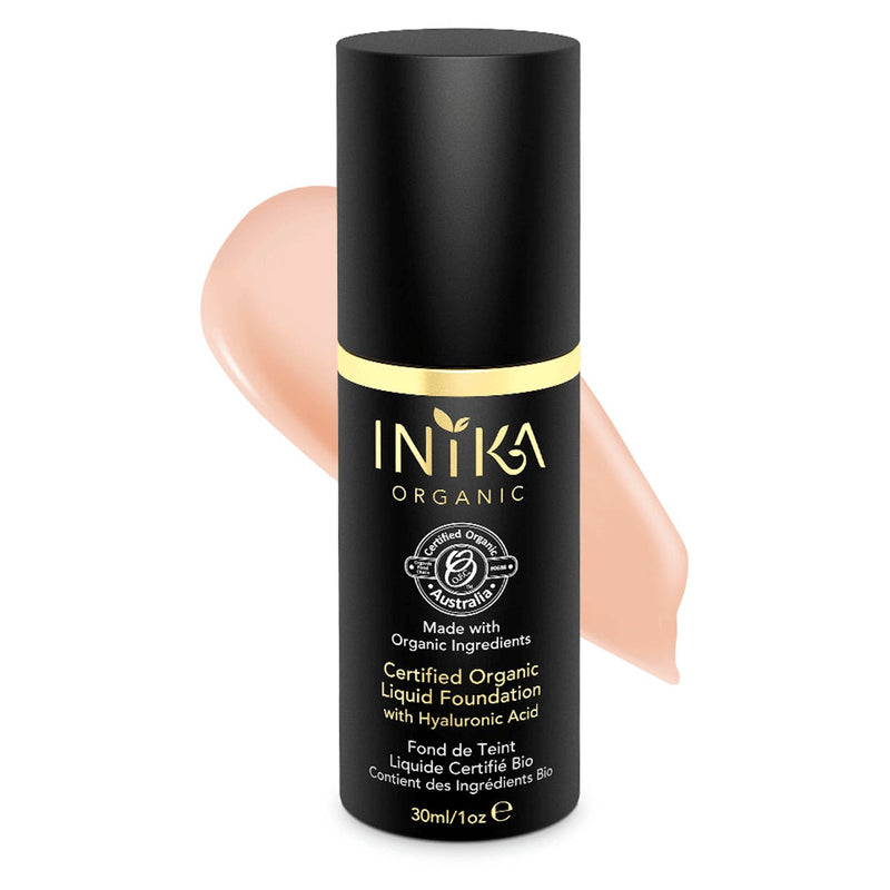 Inika Organic Liquid Foundation 30ml - Porcelain