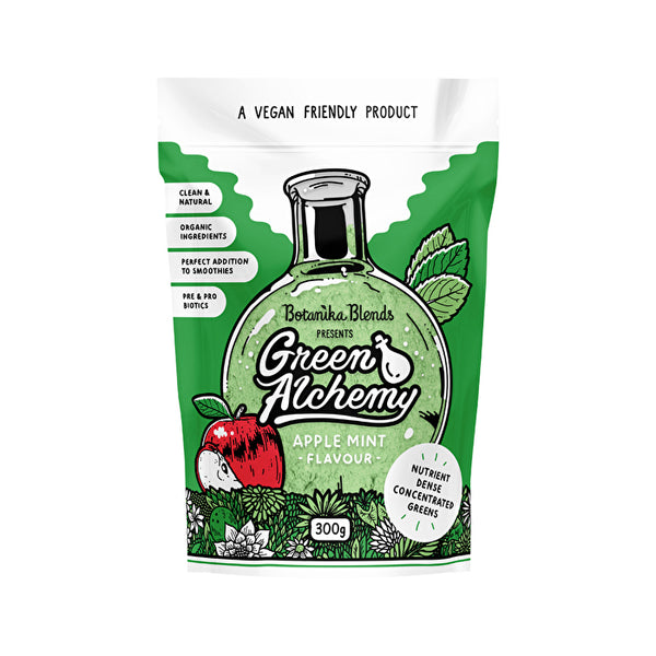 Botanika Blends Green Alchemy Nutrient Dense Greens Apple Mint 300g
