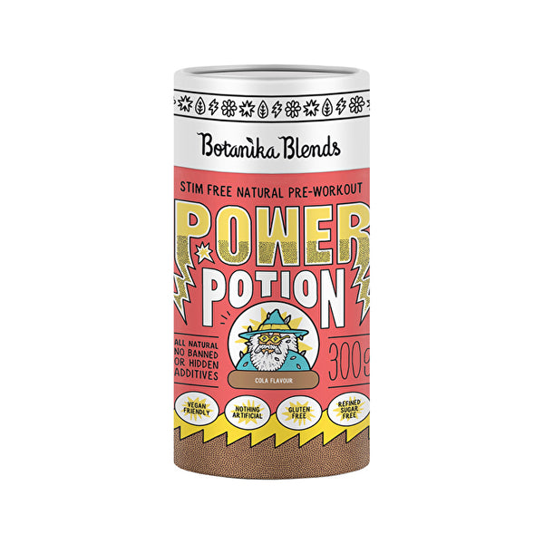 Botanika Blends Power Potion Pre Workout Powder Cola 300g