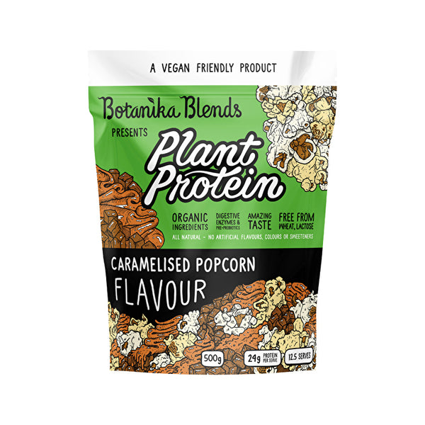 Botanika Blends Plant Protein Caramelised Popcorn 500g