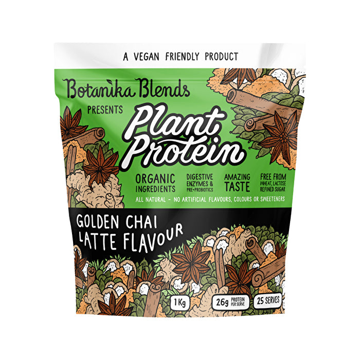 Botanika Blends Plant Protein Golden Chai Latte 1kg