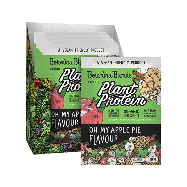 Botanika Blends Vegan Protein Bars Apple Pie 12x40g
