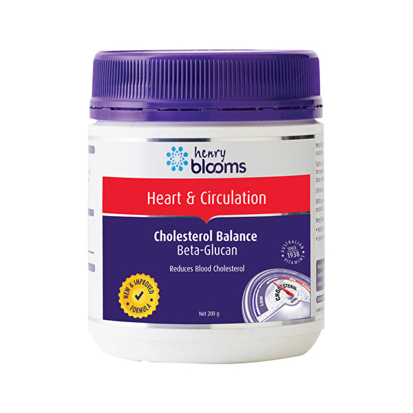 Henry Blooms Blooms Cholesterol Balance Beta Glucan Powder 200g