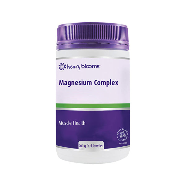 Henry Blooms Magnesium Complex Ultra Strength Powder 200g