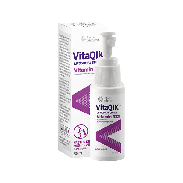 Henry Blooms VitaQIK Liposomal Spray Vitamin B12 50ml