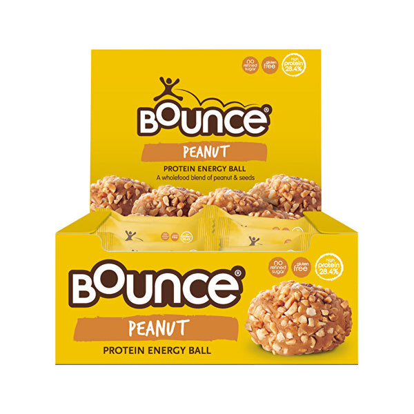 Bounce Protein Energy Balls Peanut 49g x 12 Display