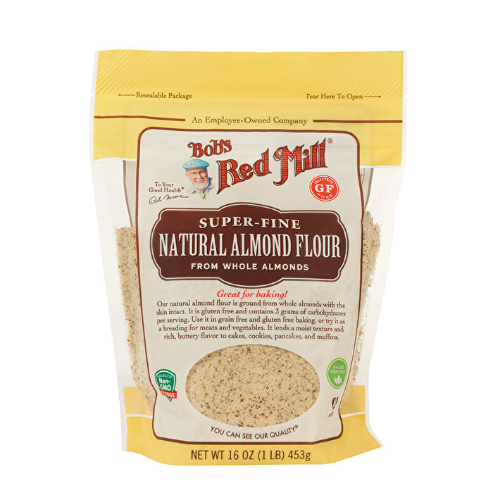 Bob's Red Mill Super-Fine Almond Flour Natural (from whole almonds) (Gluten Free) 453g