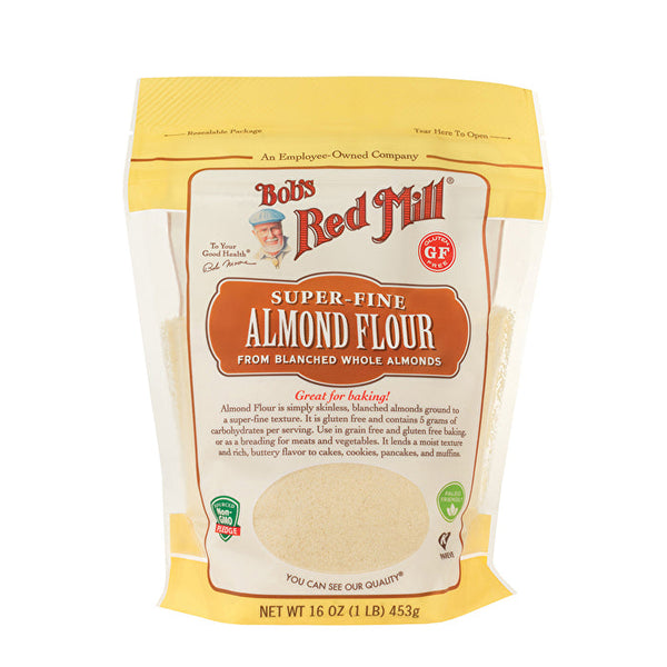 Bob's Red Mill Super-Fine Almond Flour Blanched (from blanched whole almonds) (Gluten Free) 453g