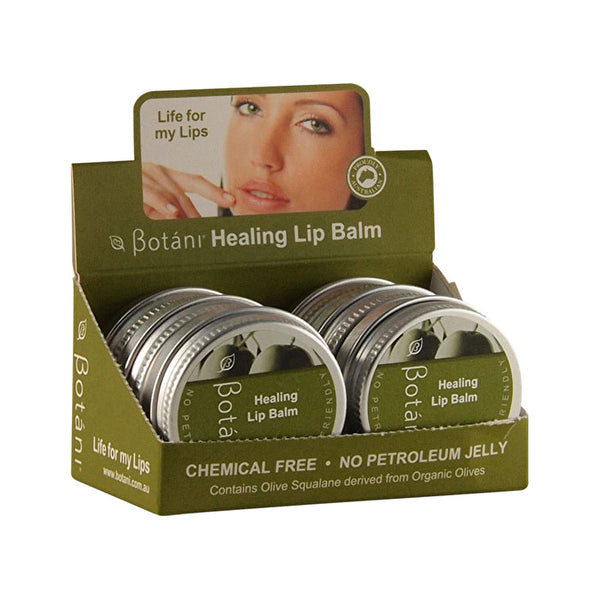 Botani Healing Lip Balm 10g x 6 Display