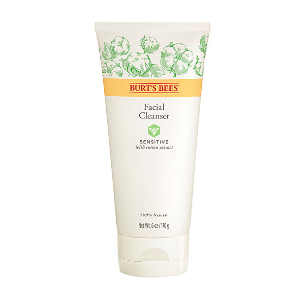 Burts Bees Burt's Bees Facial Cleanser Sensitive with Cotton Extract 170g