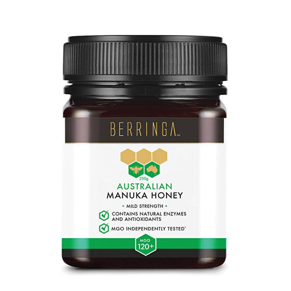 BERRINGA HONEY Berringa Australian Manuka Honey Mild Strength (MGO 120+) 250g