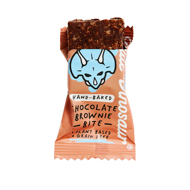 Blue Dinsoaur Bite Chocolate Brownie 30g