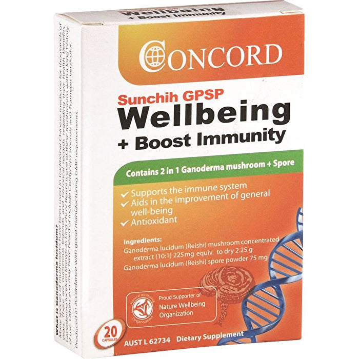 CONCORD RETAIL Concord Sunchih GPSP Wellbeing Boost Immunity 20c