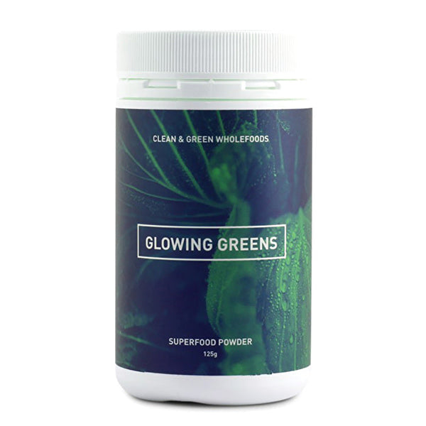 CLEAN & GREEN WHOLEFOODS Clean and Green Wholefoods Glowing Greens 125g