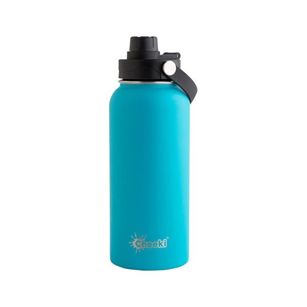 Cheeki Insulated Bottle Adventure Aqua (Large) 1000ml
