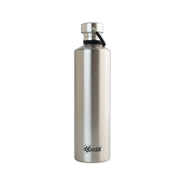 Cheeki Stainless Steel Bottle Classic Silver (Large) 1000ml