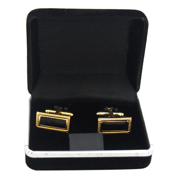 Polanni B46 Cufflinks by Polanni for Men - W 2 x L 1 CM Cufflinks