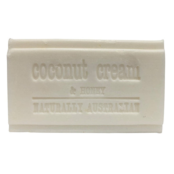 Clover Fields Natures Gifts Plant Based Soap Coconut Cream & Honey 100g