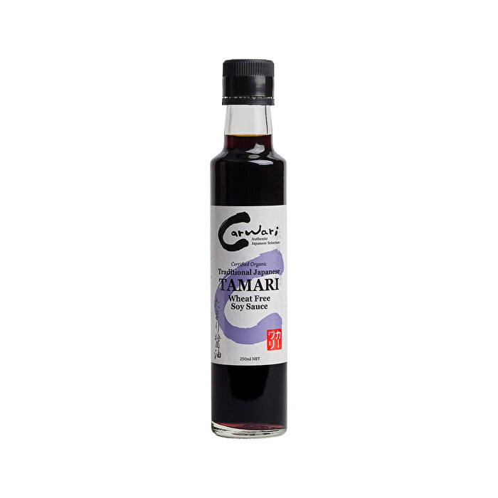 Carwari Organic Traditional Japanese Tamari (Wheat Free Soy Sauce) 250ml