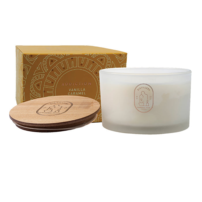 Distillery Fragrance House Soy Candle Addiction (Vanilla Caramel) 450g