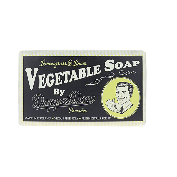 Dapper Dan Lemongrass & Limes Vegetable Soap 200g