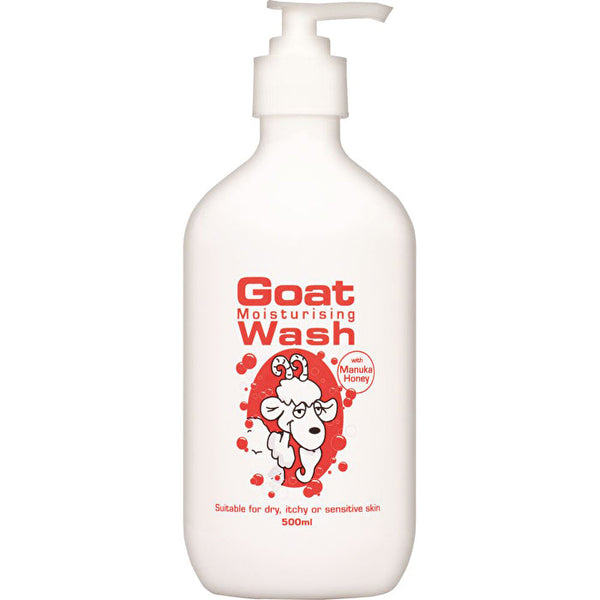 Goat Range Goat Moisturising Wash Manuka Honey 500ml