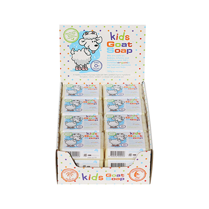 Goat Range Goat Soap Kids Organic 100g x 24 Display