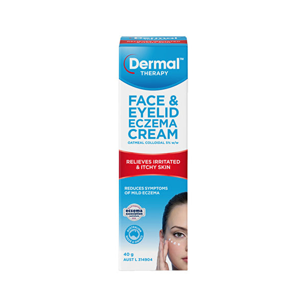 Dermal Therapy Face & Eyelid Eczema Cream (Oatmeal Colloidal) 40g