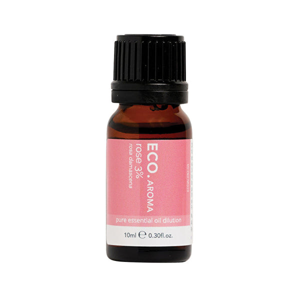Eco Modern Essentials Aroma Essential Oil Dilution Rose (3%) in Grapeseed 10ml