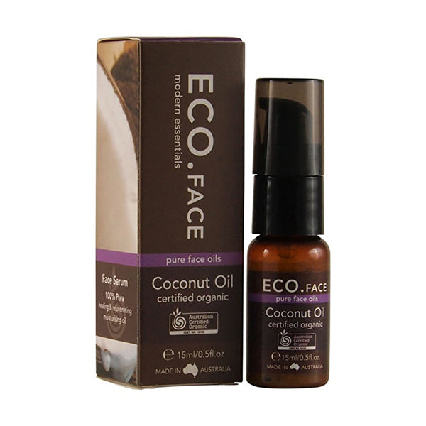 Eco Modern Essentials Face Oil Certified Organic Coconut 15ml