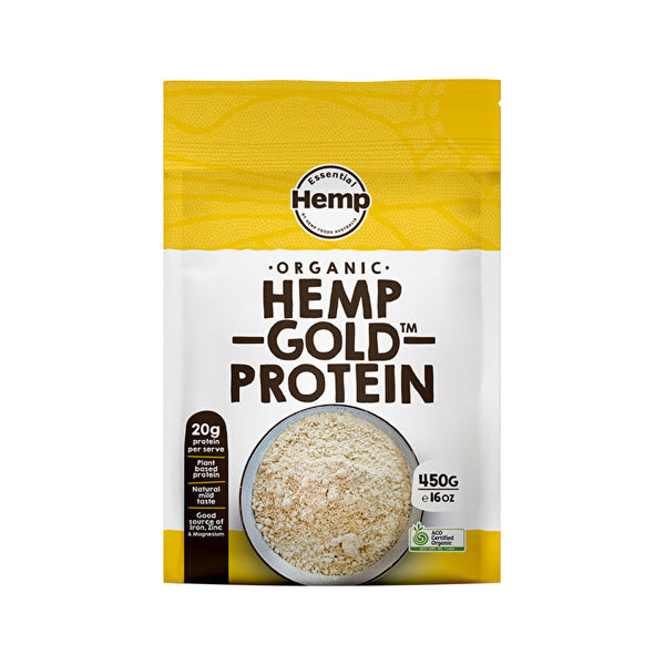 Essential Hemp Organic Hemp Gold Protein Contains Omega 3, 6 & 9 450g