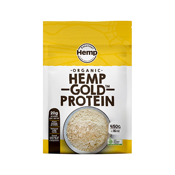 Essential Hemp Organic Hemp Gold Protein Contains Omega 3, 6 & 9 450g