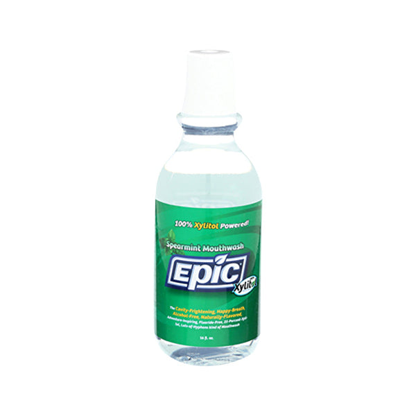 Epic Dental Epic Xylitol Alcohol-Free Mouthwash Spearmint 475ml