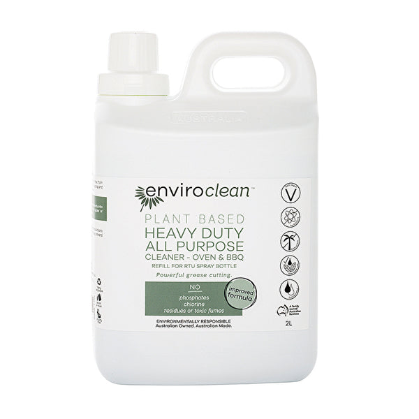 EnviroClean Plant Based Heavy Duty All Purpose Cleaner - Oven & BBQ 2000ml