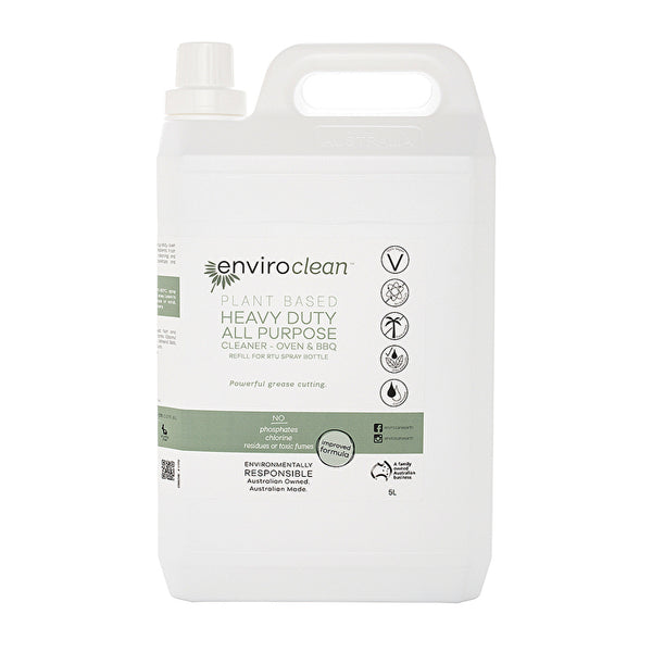 EnviroClean Plant Based Heavy Duty All Purpose Cleaner - Oven & BBQ 5000ml