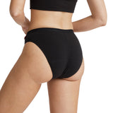Scarlet Period-Proof Everday Brief Light to Moderate Black XS