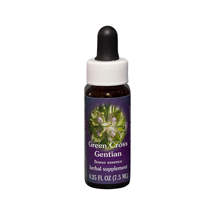 Fes Flower Essences FES Flower Essences Quintessentials (Range Of Light) Green Cross Gentian 7.5ml