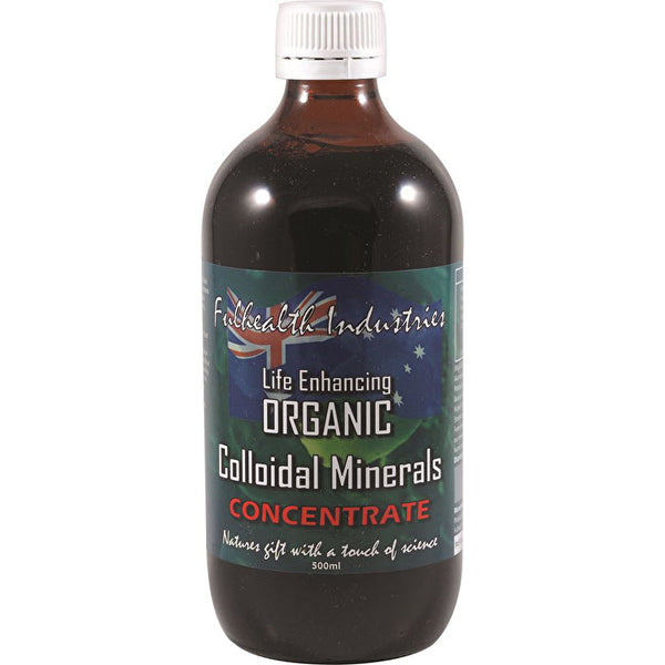 Fulhealth Industries Life Enhancing Organic Colloidal Minerals Concentrate 500ml