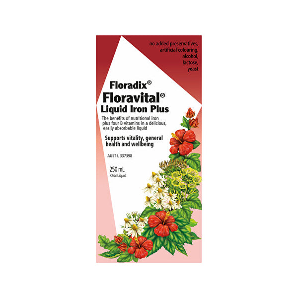 Floradix Floravital (Liquid Iron Plus) Oral Liquid 250ml