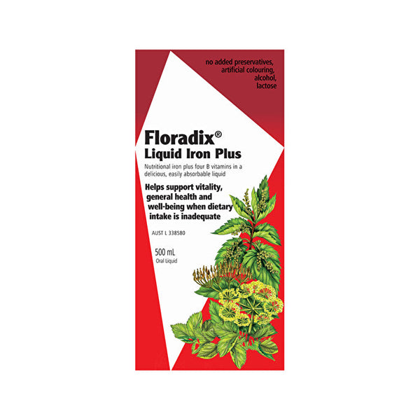Floradix Liquid Iron Plus Oral Liquid 500ml