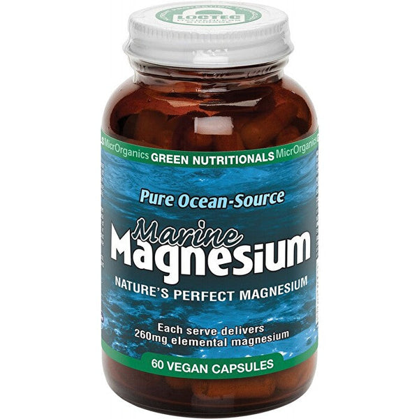 MicrOrganics Green Nutritionals Pure Ocean-Source Marine Magnesium 60vc