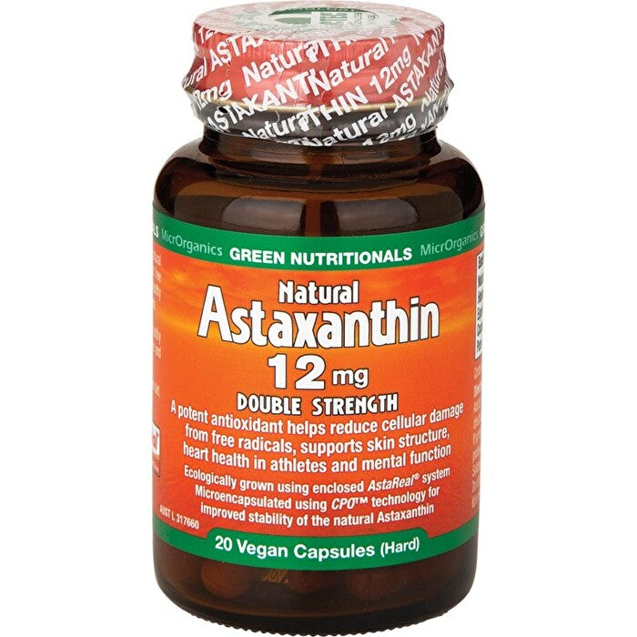 MicrOrganics Green Nutrit Natural Astaxanthin 12mg 20vc