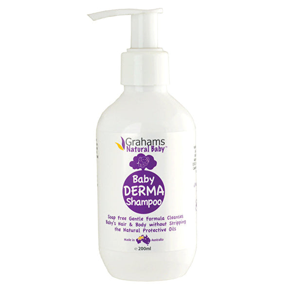 GRAHAMS NATURAL ALTERNATIVES Grahams Natural Baby Derma Shampoo 200ml