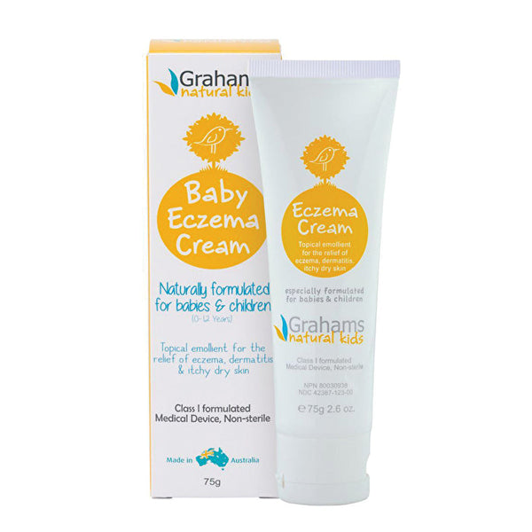 GRAHAMS NATURAL ALTERNATIVES Grahams Natural Baby Eczema Cream 75g